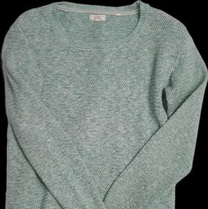 Fat Face Women's UK Size 6 Green Marbled Sweater